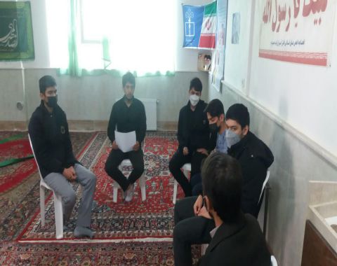 جلسه توجیهی اعضای انجمن اسلامی آموزشگاه