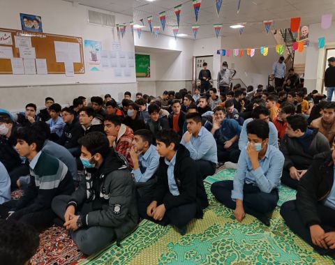 برگزاری جشن یوم الله 22 بهمن در آموزشگاه